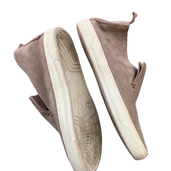 Dv Dolce Vita Women’s Size 6 1/2 Brown Suede Leather Slip On High Top Sh… - Picture 2 of 5